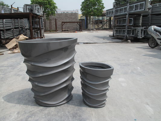 ซื้อ กระปุกดอกไม้ไฟเบอร์กลาสที่ทันสมัย สําหรับตกแต่งสวนบ้านภายใน online manufacture