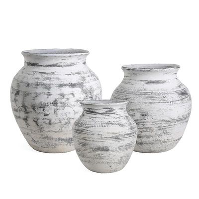 ซื้อ เครื่องปลูกดอกไม้ซีเมนต์ใยยาวนานที่มีระบายน้ํา online manufacture