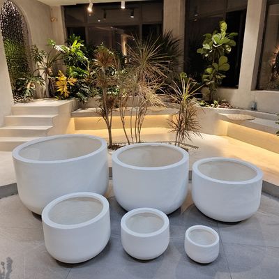 ซื้อ เครื่องปลูกดินใยเรียบในภายในภายนอก พร้อมรูระบายน้ํา online manufacture