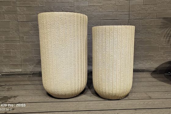 ซื้อ เครื่องปลูกพืชกลมจากดินใยในถังซีเมนต์ใยใยที่ทันสมัยสําหรับพื้นที่ใด ๆ online manufacture