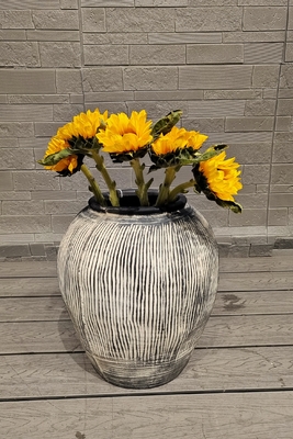 ซื้อ Stylish and Functional Fiberclay Planter for Your Modern Outdoor Space online manufacture