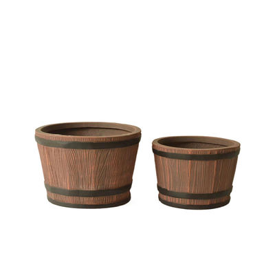 โรงแรมภายใน สวน Fiber Clay Planter With Hand Carved Finishing Customized Hand Carved Hand Carved Hand Carved Hand Carved มือถักถักถักถัก