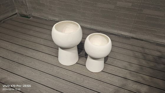 ไฟเบอร์ Clay เสริม Clay Planter กันน้ําและกันไฟ